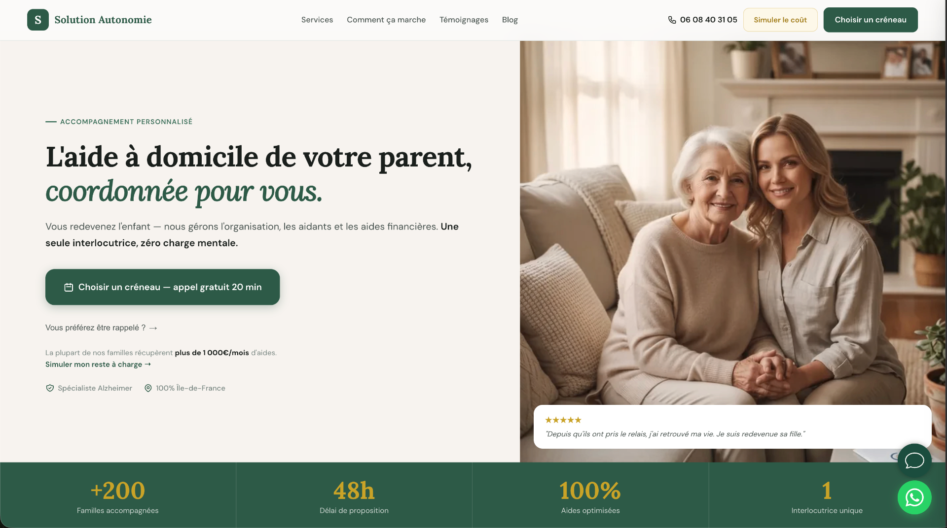 Solution Autonomie preview